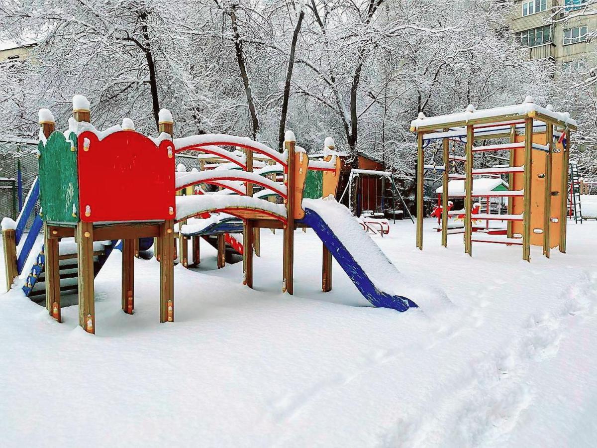 "Современный Уют" Квартира Almaty Eksteriør bilde